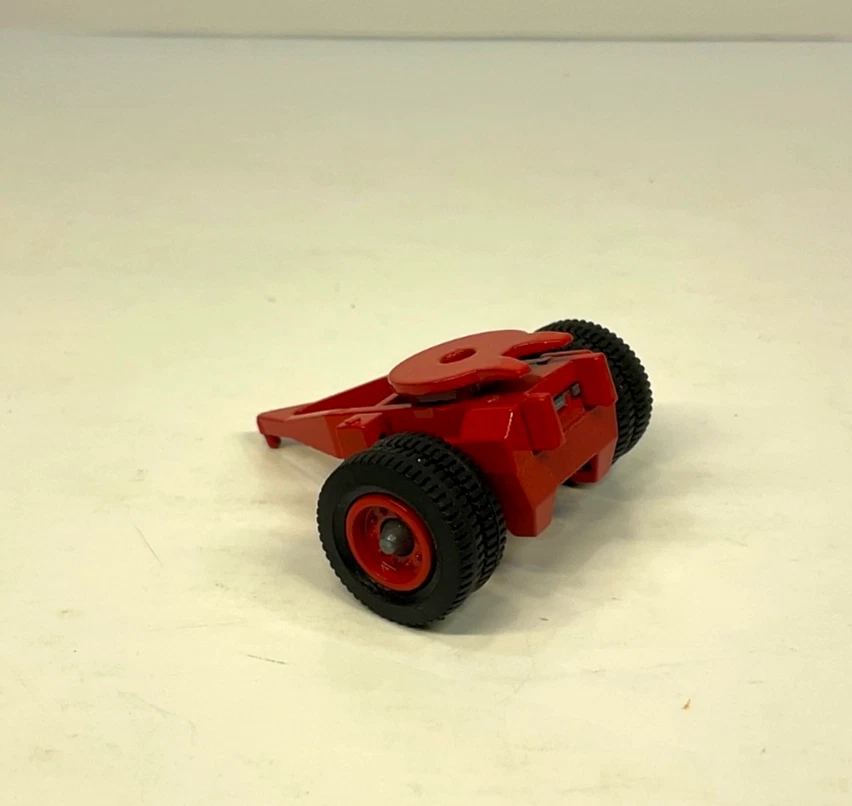 Carretilla convertidora con marco rojo para Winross escala 1/64 remolque doble conexión #19 Foto 2 de 3