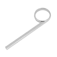 Trumpet Valve Slide Metal Finger Ring Trumpet Accessory Replacement Silver