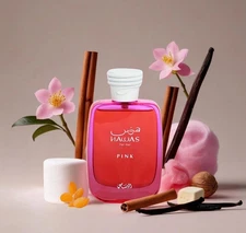 Hawas Pink for WomenLong-lasting Eau de Parfum spray with avibrant and elegant