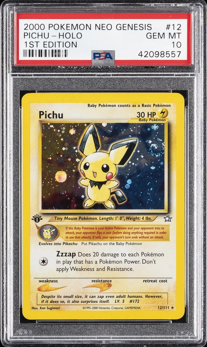 25+ Pichu 12/111 Neo Genesis for sale | Updated Oct 2026
