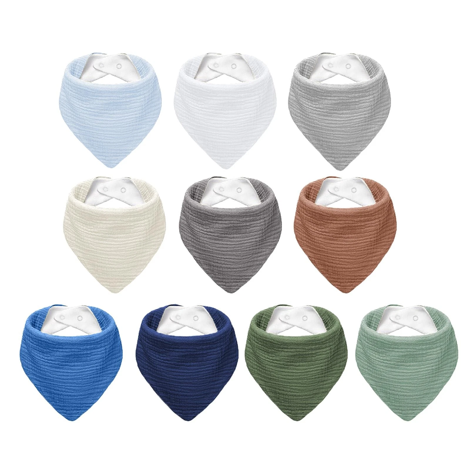 Muslin Baby Bibs,Soft Triangular Baby Bandana Drool Bibs for Baby Boy Girl,So...
Opens in a new wind