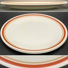 Corelle by Corning Cinnamon Chestnut Dinner Plates 2pc 1980-1985 USA 10.25"dia