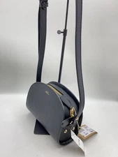 A.P.C. Shoulder Bag Leather Black Plain