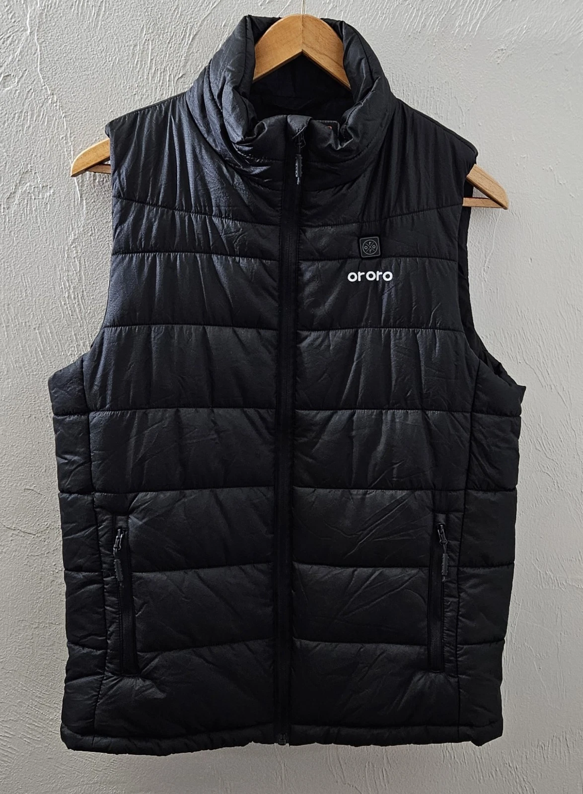 Ororo Black Quilted Heated Vest Zip Puffer Size Medium *VEST Only Winter Warmth
Opens in a new windo