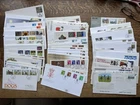 Collection Of 100 GB FIRST DAY COVERS, See Photos For Details, Lot 1