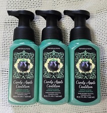 3 Bath  Body Works Gentle  Clean Foaming Hand Soap CANDY APPLE CAULDRON