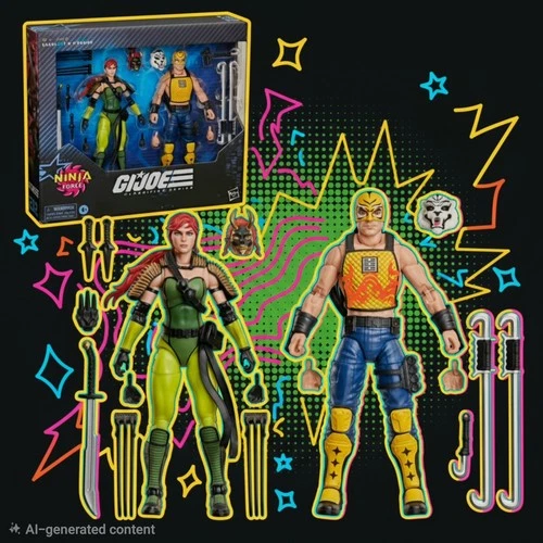 HASBRO GI JOE CLASSIFIED 212 NINJA FORCE SCARLETT T'JBANG TARGET PULSE - product listing photo