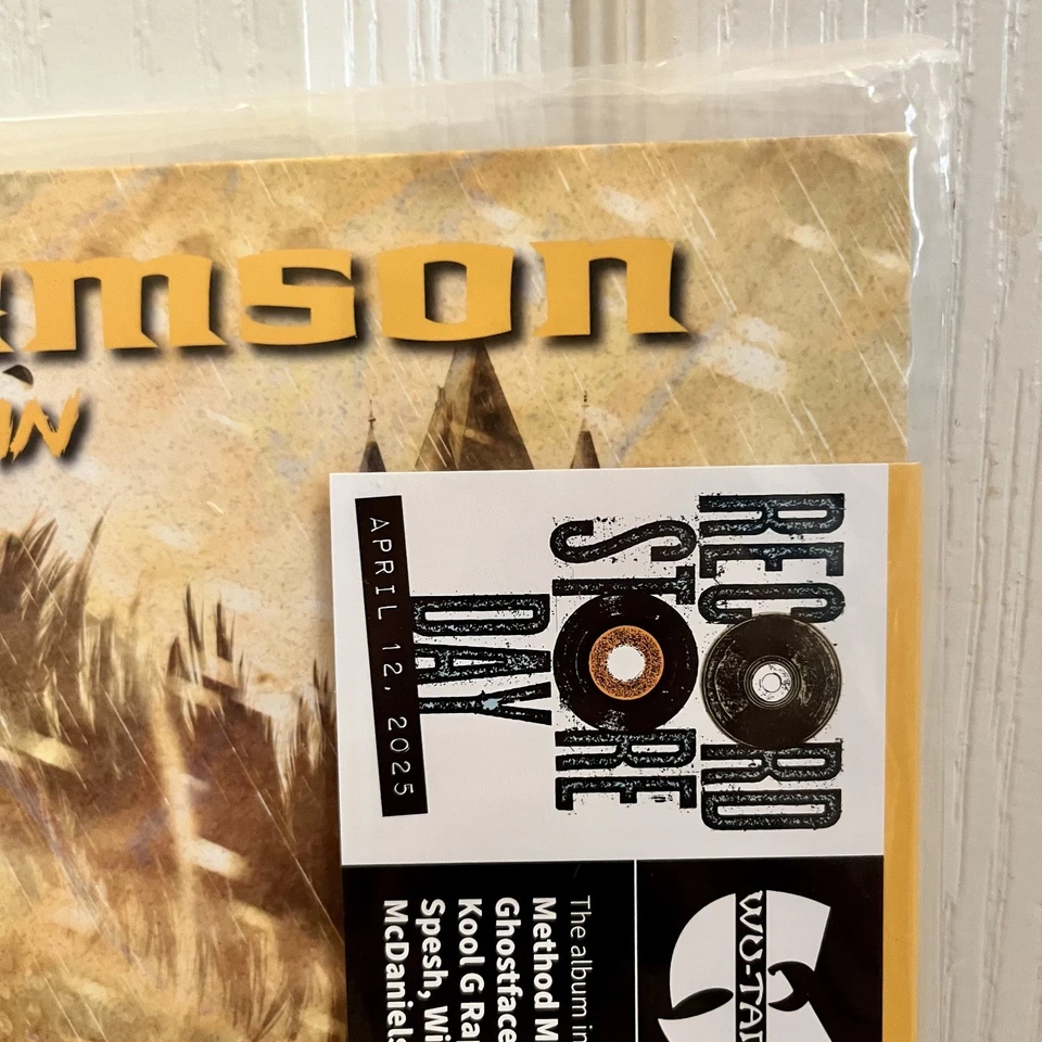 Wu-Tang Black Samson The Bastard Swordsman 2xLP RSD 2025 2765/5000 1of 1 Artwork - Image 2 of 4