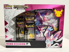 Pokemon Celebrations Dark Sylveon V 25th Anniversary Collection Box | Sealed