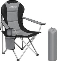Campingstuhl Faltbar Klappstuhl Gartenstuhl Angelstuhl FüR Outdoor Camping Grau