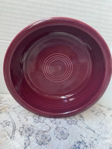 FIESTA HLC Fiestaware 6 7/8" COUPE CEREAL SOUP BOWL Retired Color CLARET