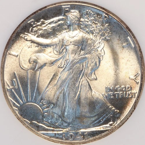 1941 P Walking Liberty Half Dollar, NGC MS66, Brilliant Gem, Blazer!