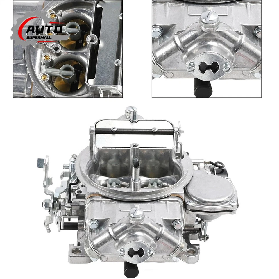 Carburetor For Holley 750 CFM Classic Electric Choke Vacuum Secondaries-4160 Foto 4 de 4