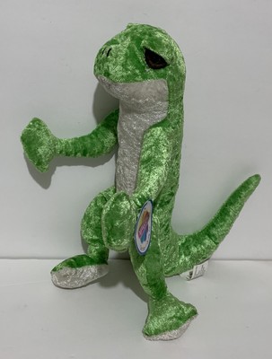 green lizard stuffed animal