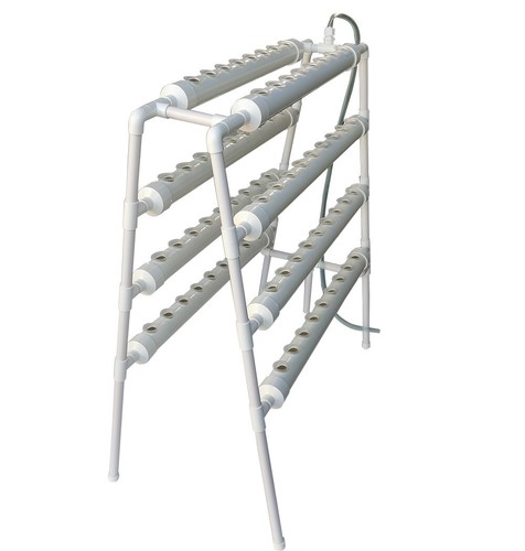 TECHTONGDA Hydroponic 70 Sites 8 Pipes 4 Layers 2 Rows Grow Kit Grow System - Picture 7 of 8