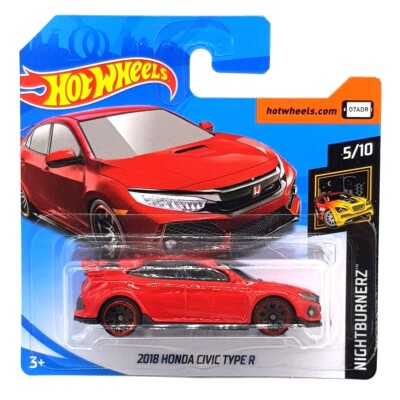 ミニカー Hot Wheels STH 2018 HONDA CIVIC typeR Amazon.com: Hot Wheels 2018 Honda Civic Type R 81/250, White