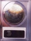 Morgan Silver Dollar 1880 S PCGS MS 64 Monster Crescent Rainbow Rare Stunner!