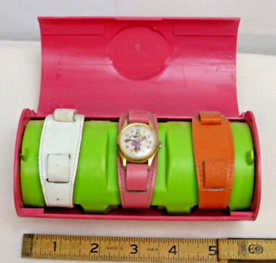 WALT DISNEY MINNIE MOUSE WRISTWATCH 1970s BY BRADLEY STILL 
