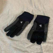 Adidas Climawarm Gloves M/L Black Grip Sports Running Outdoors