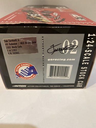 Dale Earnhardt Jr. #8 2002 •banco • Budweiser / MLB All Star Game • Monte Carlo - Imagen 9 de 12