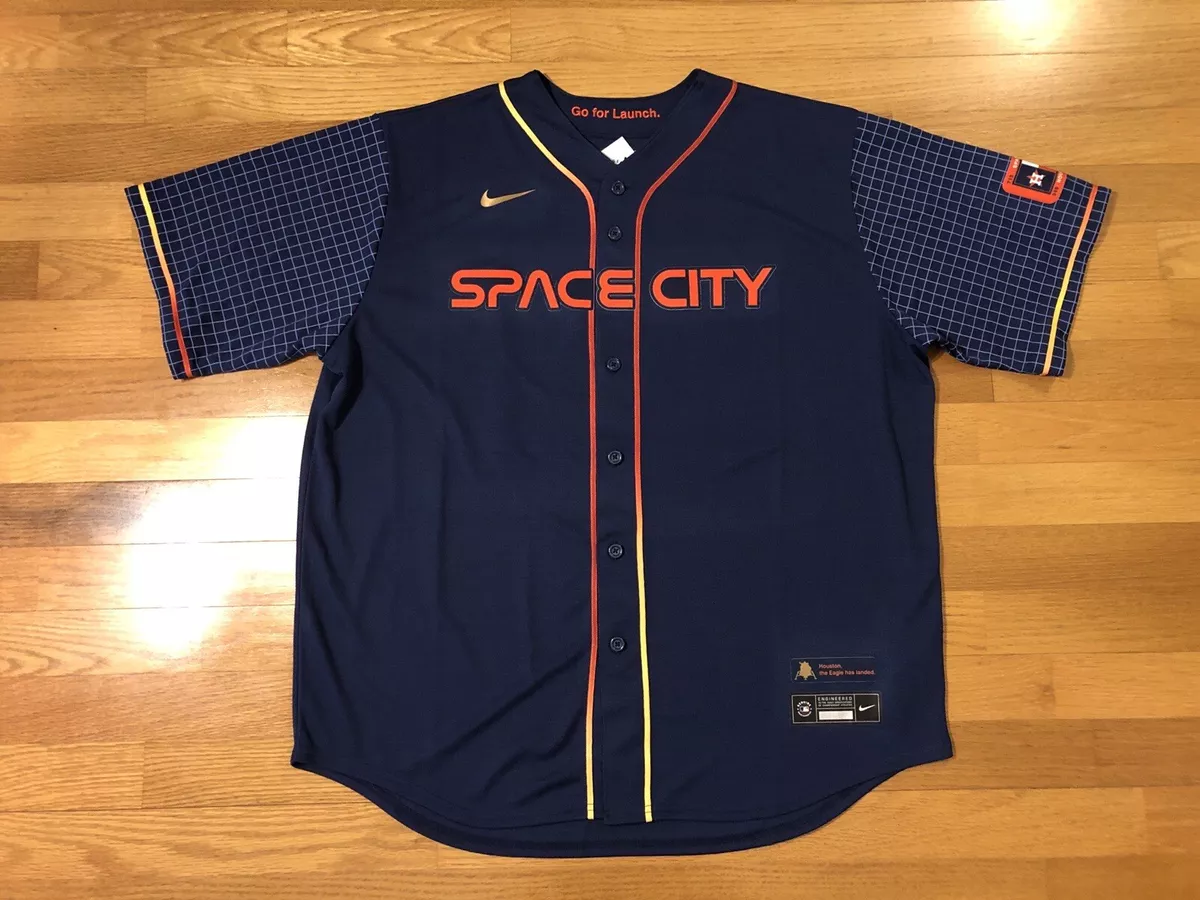 New XXL Nike Justin Verlander Houston Astros Space City Connect