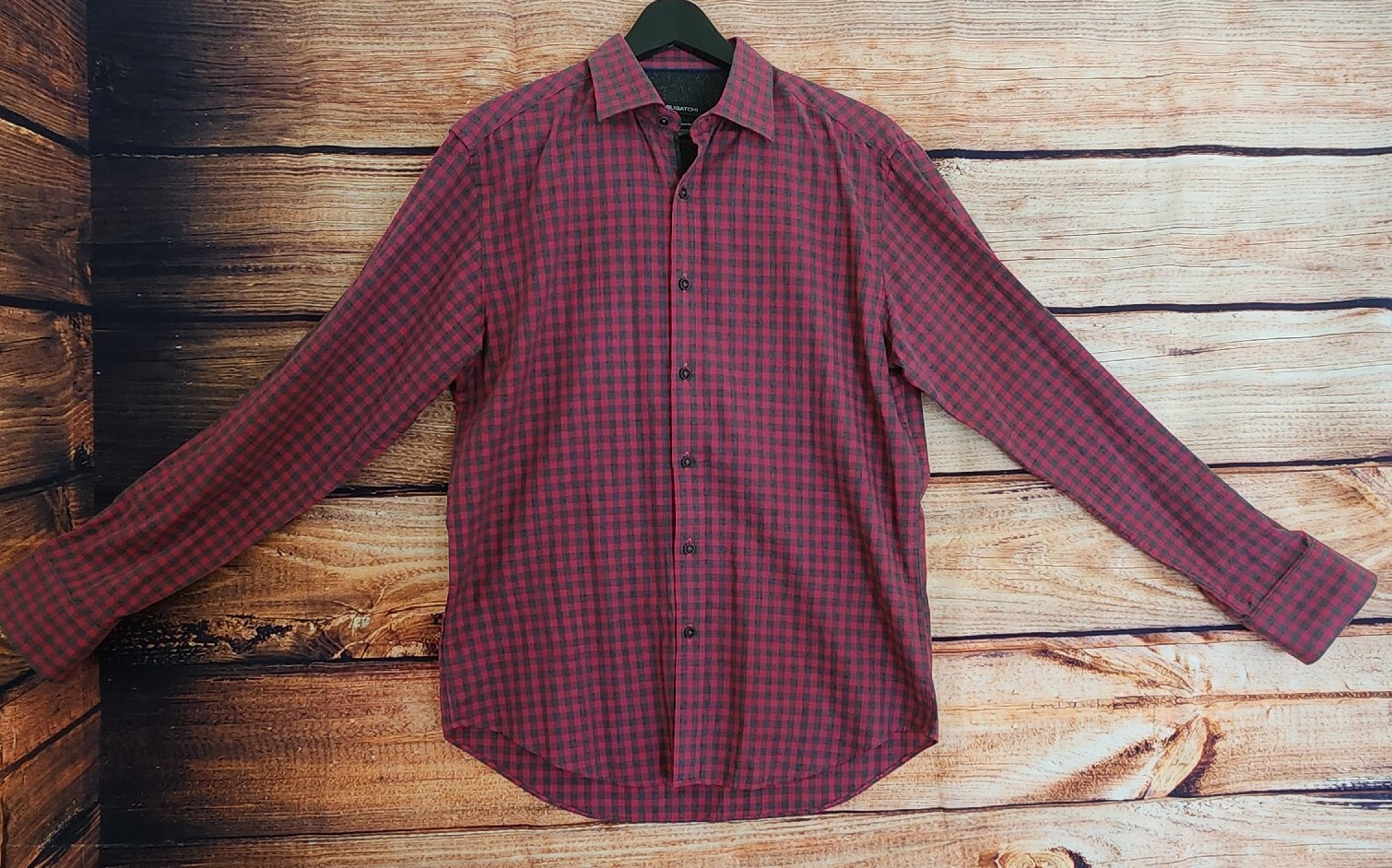 bugatchi men shirtsize medium button down - image 1