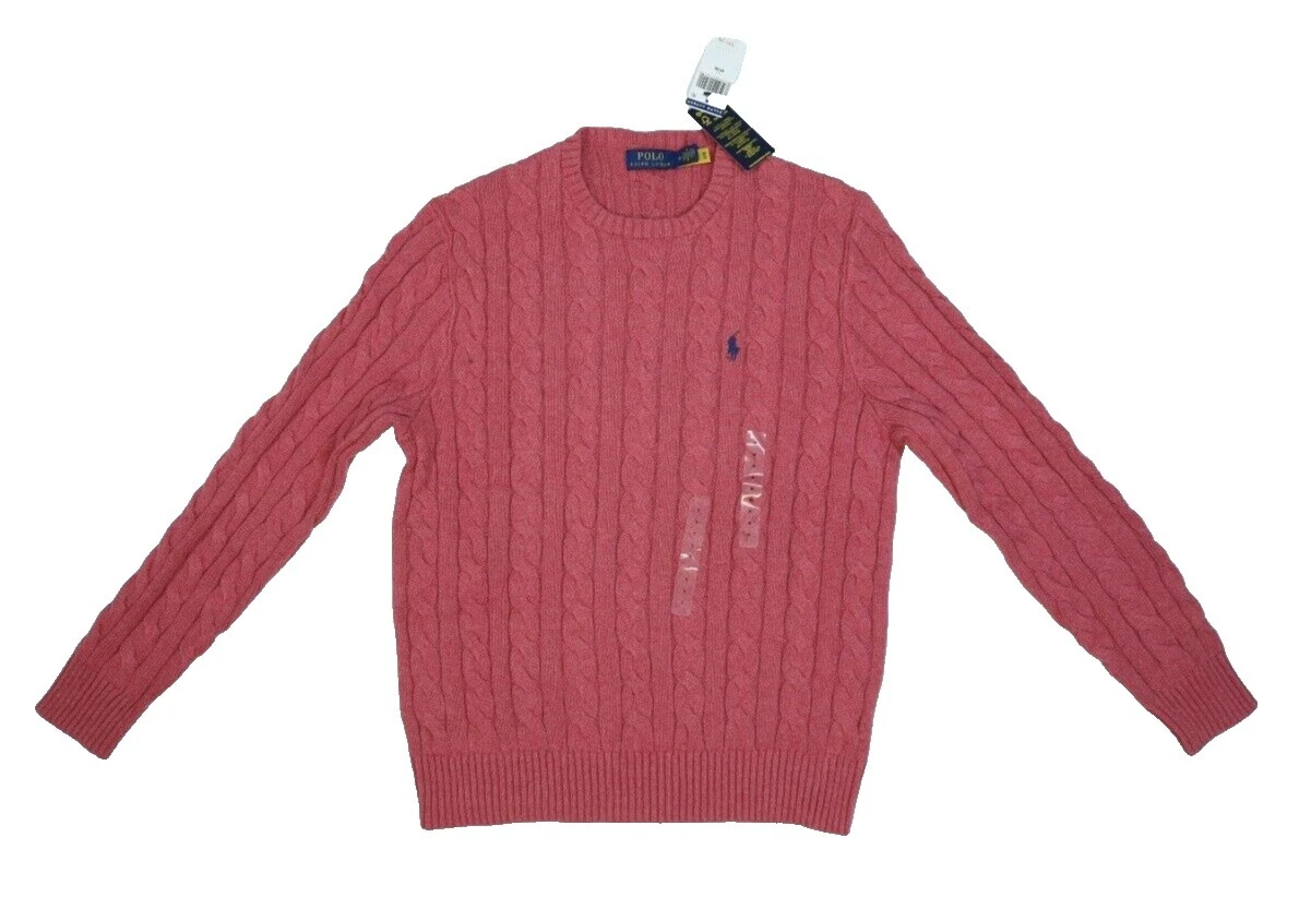 100% Cotton Regular Crewneck Sweaters Size M for Men