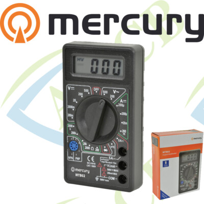 AC/DC Multimeter Elektronischer Multitester Digitalmessgerät Multimeter Voltmeter