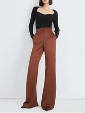 NEW AUthentic Veronica beard ENRICK SATIN PANT 498