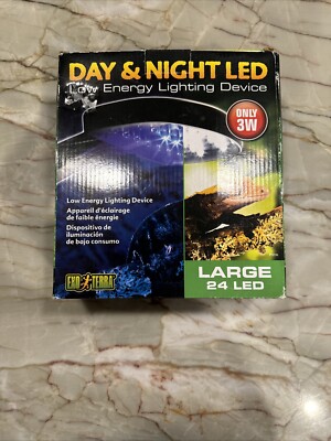Exo Terra Day & Night LED Light Large 24 LED 3W Low Energy