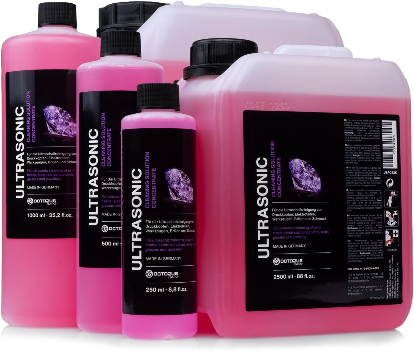 OCTOPUS Special Ultrasonic Cleaner, concentrate for use in ultrasonic