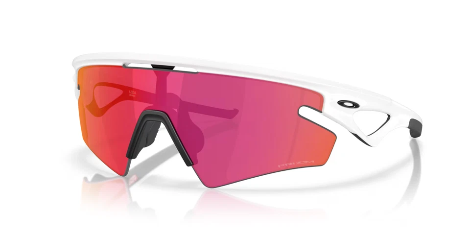 NUEVO Gafas de sol Oakley SPHAERA SLASH marco blanco mate lentes de campo PRIZM OO9499-02