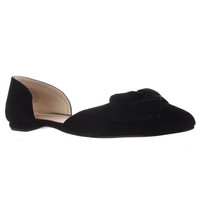 Nine West Stefany Wrap Toe D'orsay Ballet Flats - Black, 7.5 Us on sale Nine West Stefany Wrap Toe D'orsay Ballet Flats - Black, 7.5 Us on sale