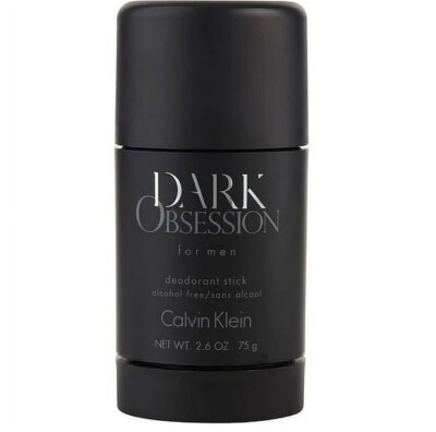 Dark Obsession by Calvin Klein  2.6 OZ Stick Deodorant for Men (alcohol free)