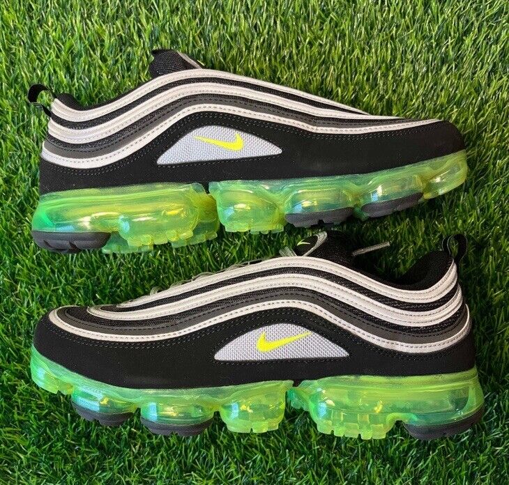 Sportmax 252262607160013140003 関税送料込 Nike Air VaporMax 97 Japan Neon Volt Black Size 10.5