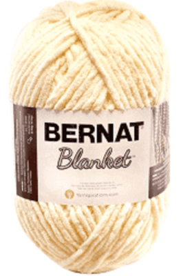 BERNAT BLANKET YARN VINTAGE WHITE 220 YARDS/BRAND