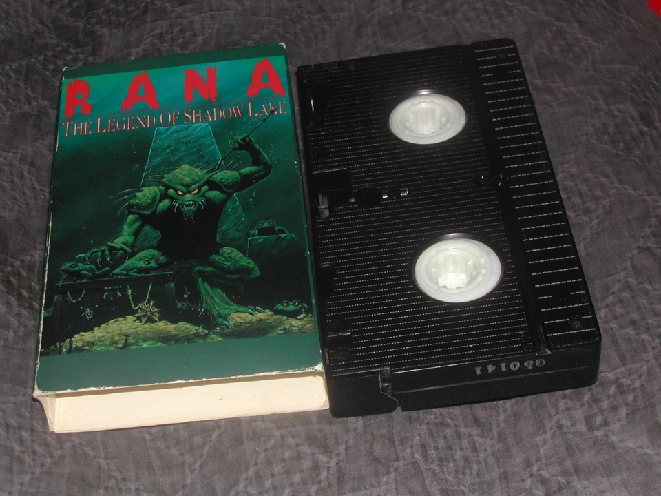 RANA The Legend Of Shadow Lake VHS Tape 1985 Horror  burbank  Video - Image 4 of 4