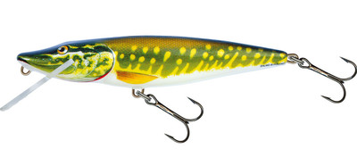 Salmo Wobbler Pike 11cm, floating,  Hot Pike 0,5/1,0m