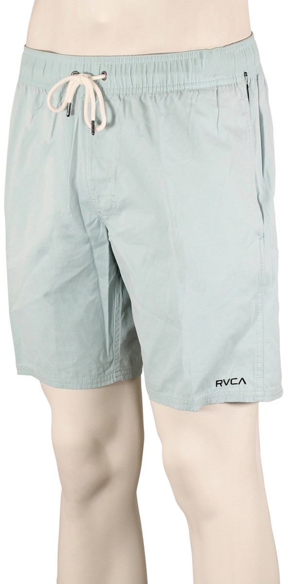RVCA Opposites Elastic Volley Shorts - Blue Haze - New | eBay