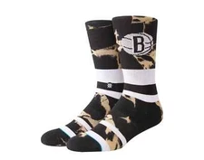 Stance Brooklyn Nets Acid Wash Crew Socks Large Men's 9-12