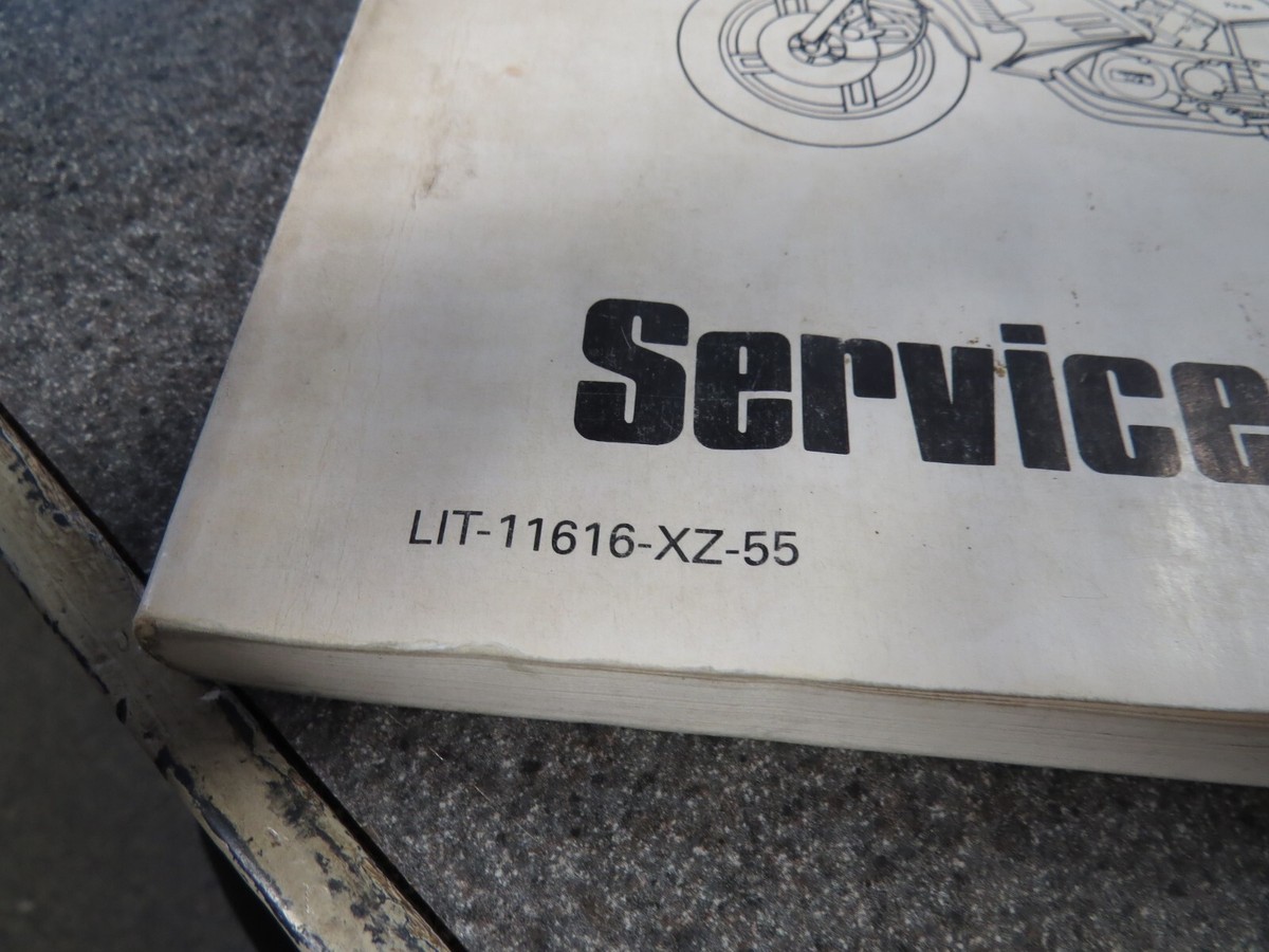 Yamaha Factory Service Manual 82-83 ZX550 RJ RK LIT-11616-XZ-55 | eBay