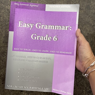 Easy Grammar, Grade 6 - Paperback By Phillips, Wanda C - GOOD