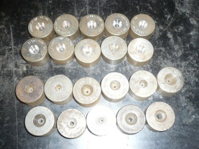 Carboloy wire drawing dies, 1 1/2'' O.D. x 3/4'' thick