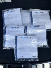 LOT 6- Cool Blue Prosthetic Sock CB1MDXS2 Size 1, 2 5 Ply Length 8-12 NEW