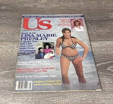 Us Magazine February 13 1984 Dona Mills and Lisa Marie Presley Vintage Ads