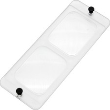 Donegan AL-14 Acrylic OptiVisor AL Lens Plate 4, 2X Magnification at 10"