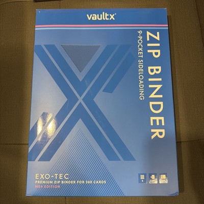 Vault X ME4 Chaos Rising 9 Pocket Zip Binder 1st First Edition - BRAND NEW