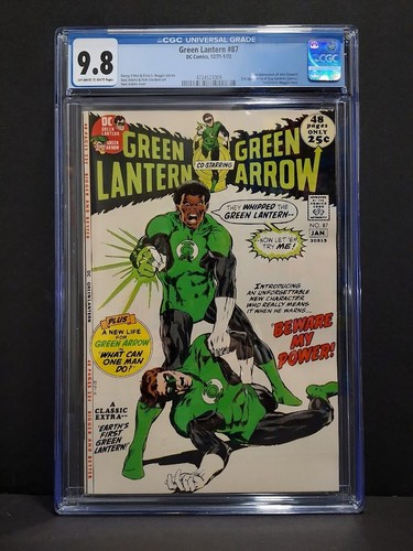 GREEN LANTERN #87 JOHN STEWART 1st Appearance NEAL ADAMS Cover DC Comics CGC 9.8