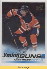 2019-20 Upper Deck Young Guns Silver Foil Joakim Nygard #213 READ 01ks