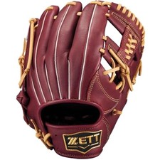 ZETT Soft Steer Baseball Glove All-Around Bordeaux B/Pastel 4032 Size 3